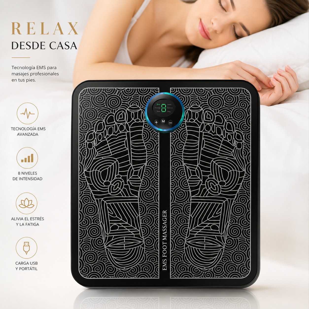 Masajeador de pies Electroestimulacion