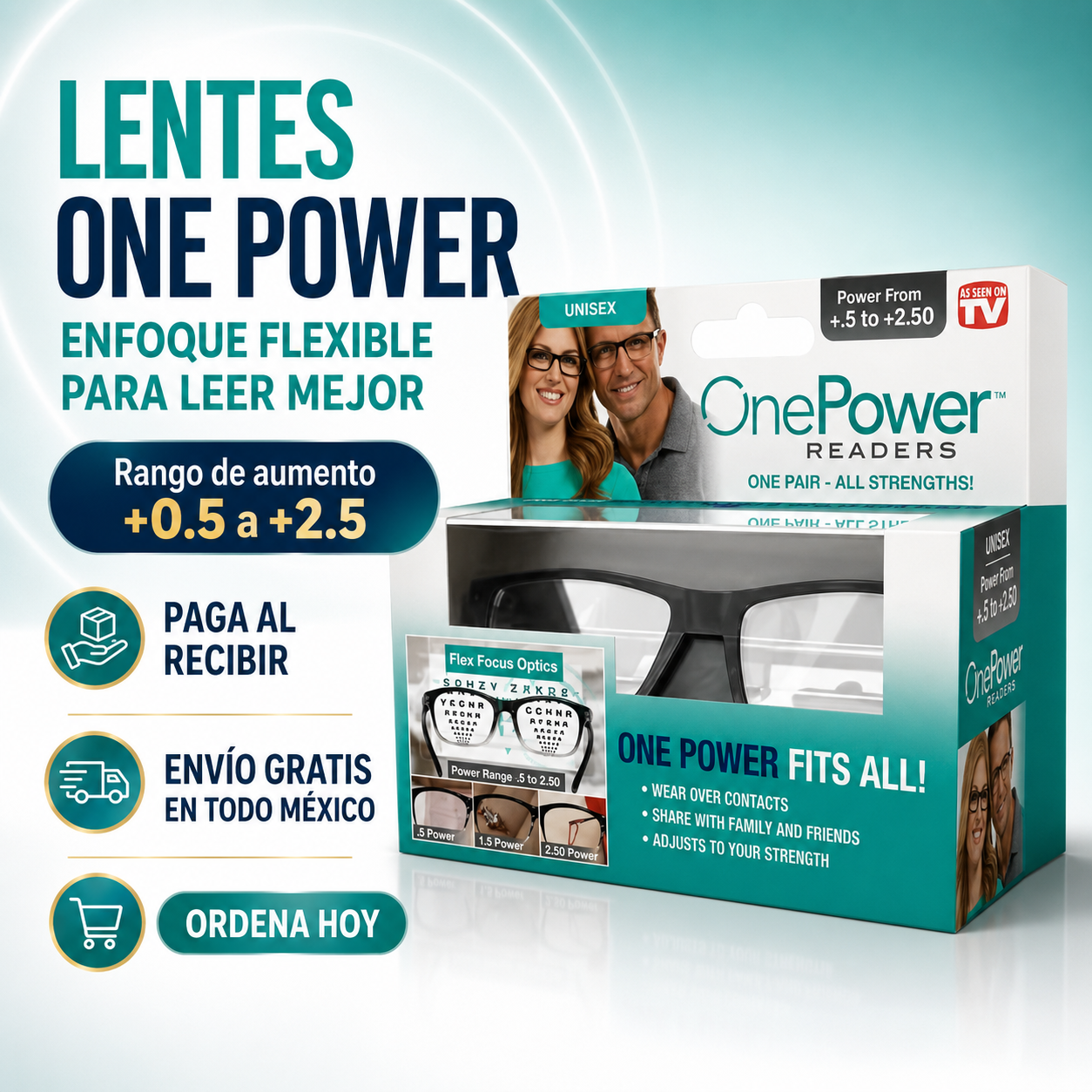 Lentes One Power Enfoque Automatico