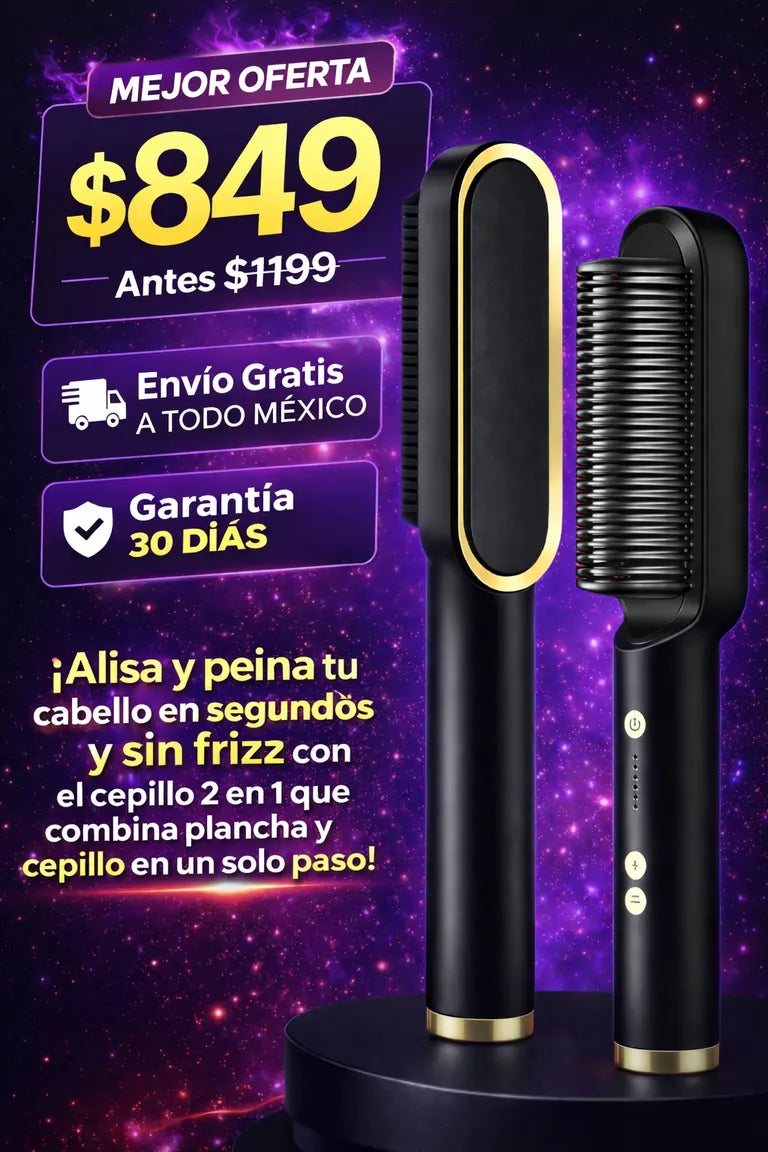 ALACIATOR BRUSH ® - Cepillo Alaciador