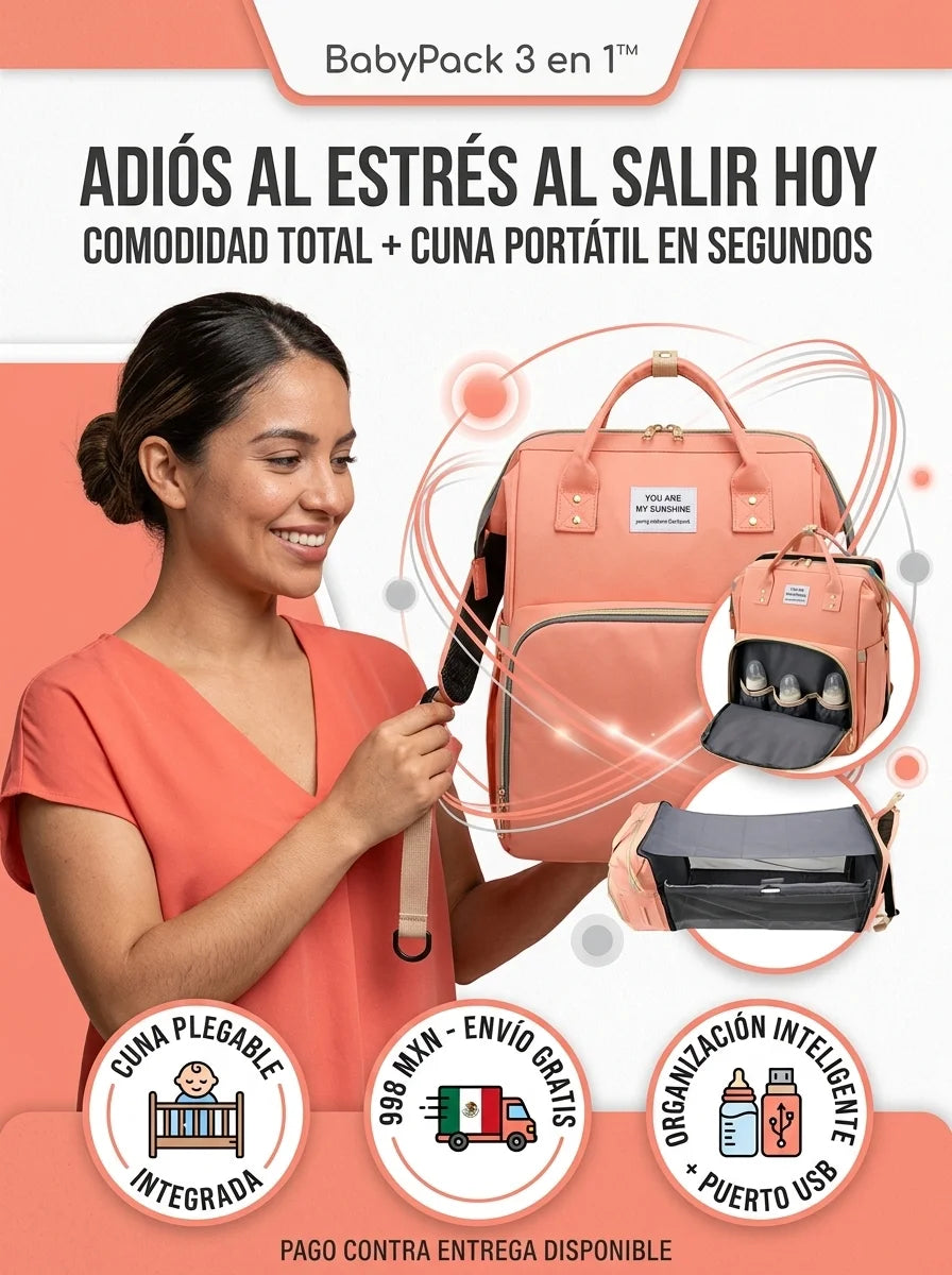 Baby Pack | Mochila 3 en 1