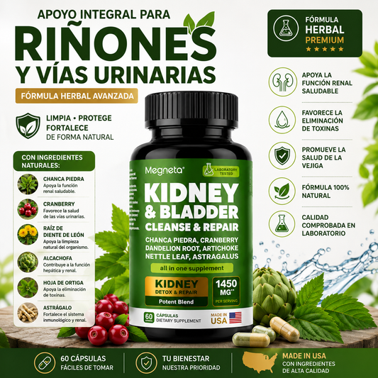 Suplemento Para Rinones Y Vias Urinarias