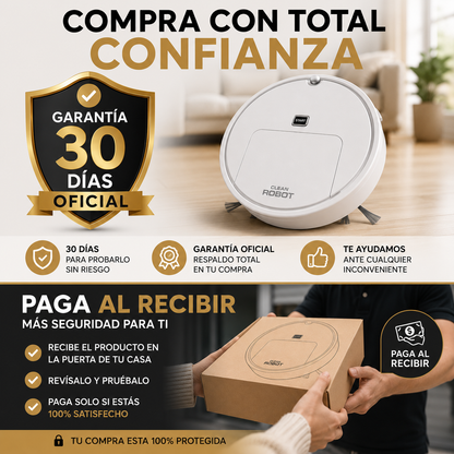 Aspiradora Robot 3 en 1 - Limpieza en tu hogar