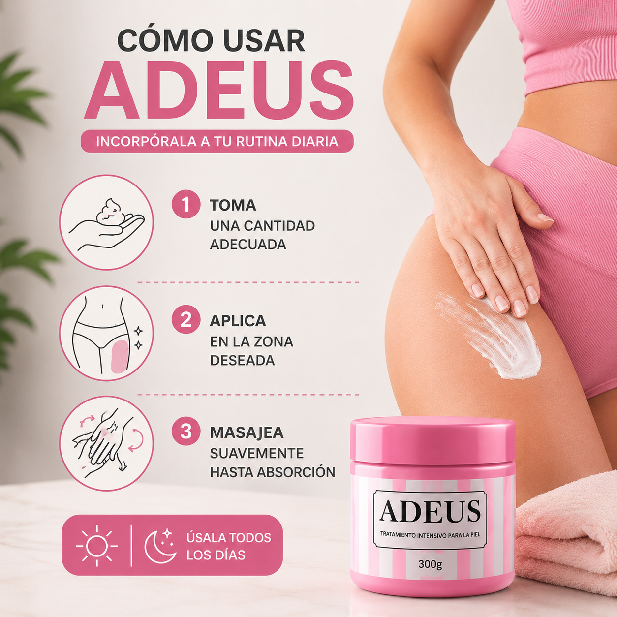 Crema viral - Reafirma las celulitis y estrias