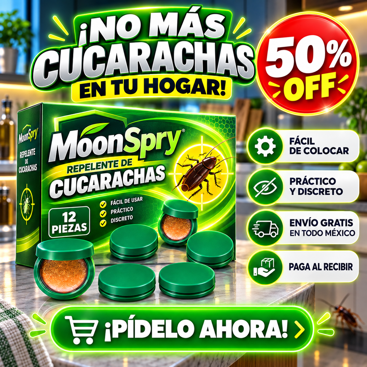 Repelente de Cucarachas