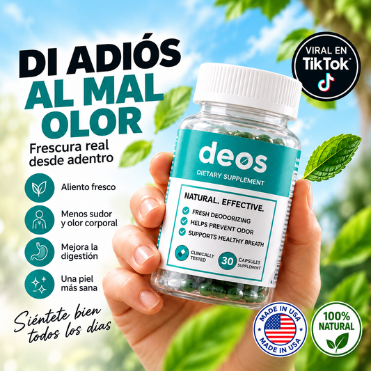 DEOS™ Clorofila | Frescura Interna y Bienestar desde Adentro