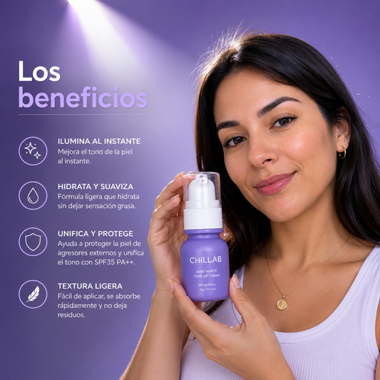 Crema Tone Up 3 en 1 - Ilumina, únifica y protege SPF 40