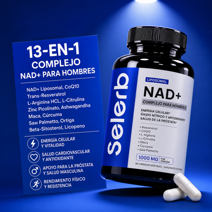 NAD+ Men’s Complex 13 en 1 | Energía, Vitalidad y Rendimiento Masculino