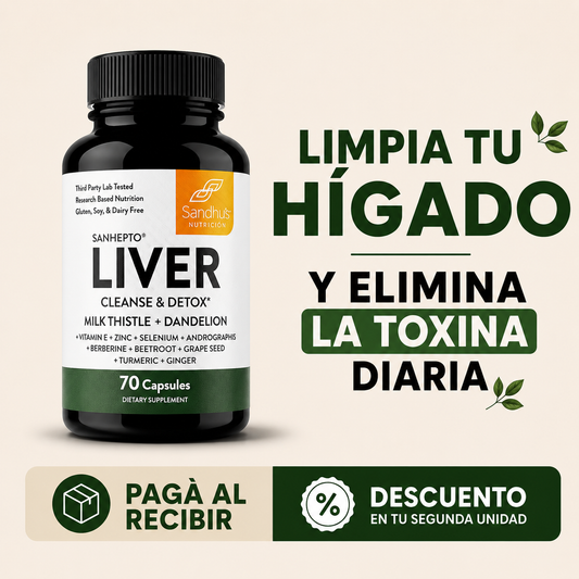 Limpia tu higado, y elimina las toxinas diarias