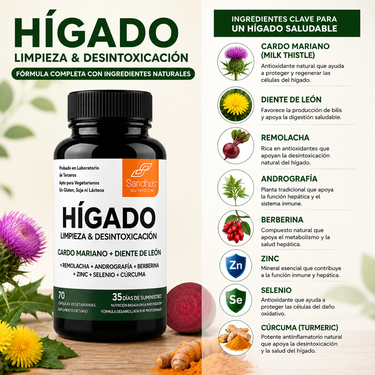 Limpia tu higado, y elimina las toxinas diarias